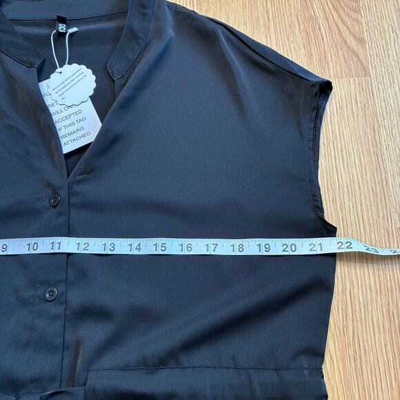 CiciBird Button Down Peplum Blouse - Picture 3 of 7